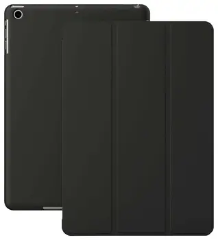 

KHOMO iPad 2 case, 3,4-black slim and light case, Smart Cover and Apple iPad 4 Retina stand, iPad 3,iPad 2 (various colors)