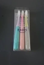 3 unids/set las cerdas suaves niños cepillo de dientes pequeño Hongo de cabezal de cepillo de silicona bebé niños higiene Oral Dental Cuidado