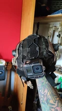 IDOGEAR-funda para casco táctico marítimo con batería NVG, accesorios para Airsoft de caza, 3812