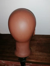 Soporte de cabeza de maniquí para práctica de cosmetología, cabeza de maniquí para entrenamiento africano para Estilismo de cabello, nuevo
