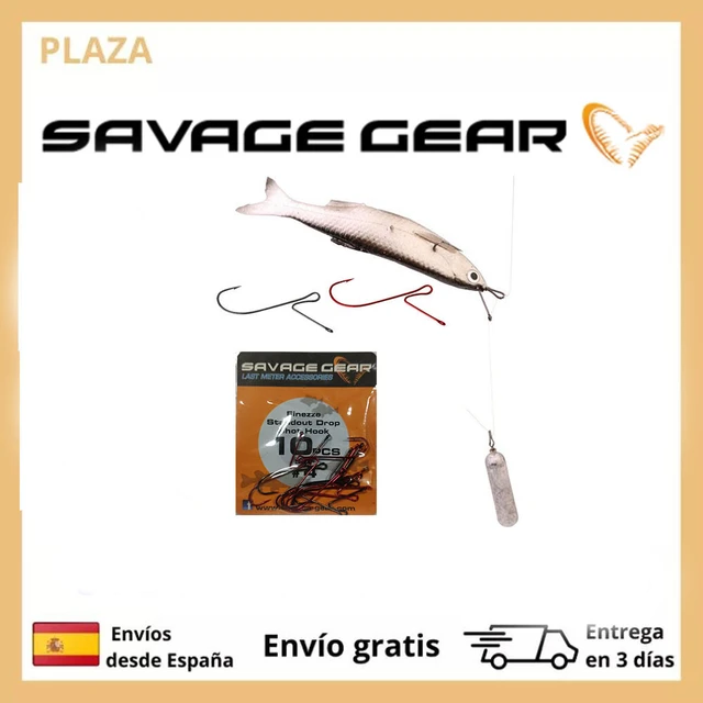 Savage Gear Fishing Hooks Soft Lures Vinyl finezze Softlure - 10 Units (5  Red And 5 Black)-fishing Accessories-three Blisters-transport Gratiss - Fishing  Lures - AliExpress