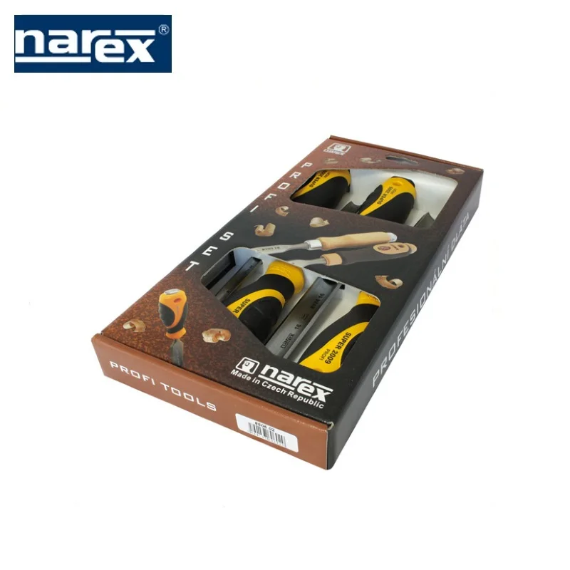 Набор полукруглых стамесок SUPER 2009 LINE PROFI, Narex