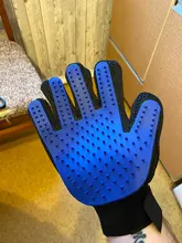 Cat Grooming Glove Pet-Brush Dog Silicone Combs Dog-Bath-Supplies Gentle Efficient