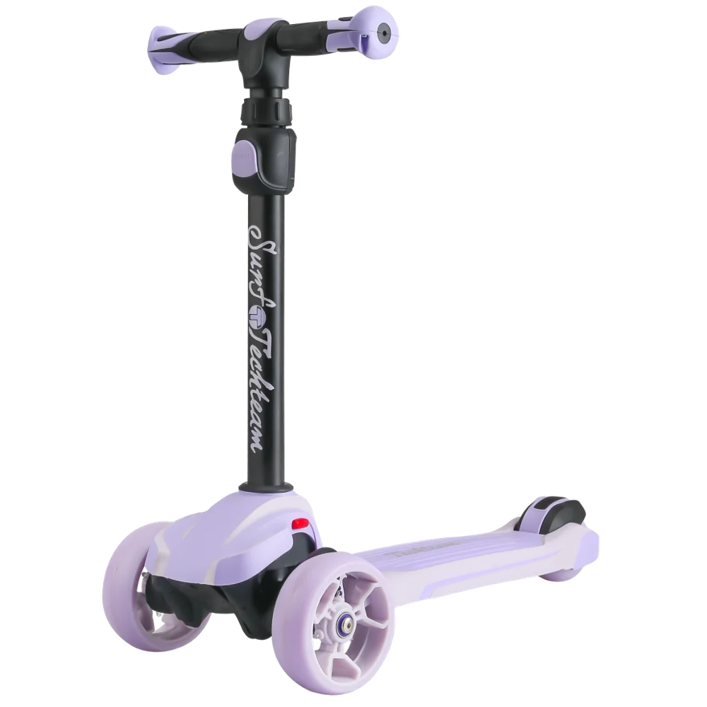 Фиолетовый САМОКАТ TECH TEAM SURF GIRL - Цвет: Фиолетовый