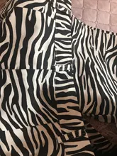 HEYounGIRL-Pantalones elegantes con estampado de cebra para mujer, de cintura alta Capris Harajuku, pantalones de señora informales para oficina, ropa de calle 2021