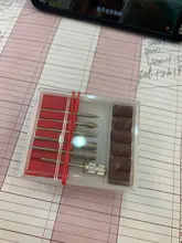 Juego de brocas para uñas, 6 uds., barra de 2,35, banda de lijado de 6,35mm, para máquina de lijado eléctrica profesional, herramientas de manicura y pedicura