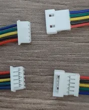 10/5/2 par JST 1,25 hembra conector de Cable 1,25mm Paso 2P 3P 4P 5, P 6P conector JST Jack Cable de Terminal conector longitud 15CM