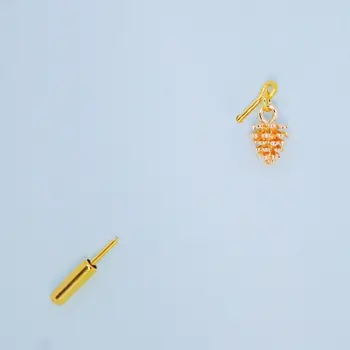 

Brooch for lapel pin 51472 (Golden, needle, jewelery alloy)