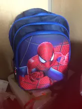 Mochila de spiderman para niños, morral escolar de superhéroes, 3D estéreo, dibujos animados