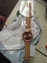 Reloj con esfera de acero inoxidable para mujer, reloj femenino con calendario, reloj de pulsera con Correa de cuero, 2021