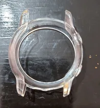 Funda protectora para reloj Samsung Galaxy Watch Active SM-R500, funda transparente de TPU con bordes protectores completos, 1 unidad