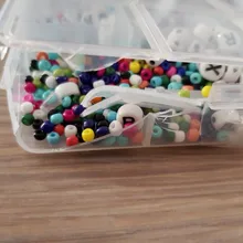 Kit de cuentas 5000 uds, cuentas de semilla de cristal m, cuentas de las letras del alfabeto y cuentas en forma de corazón para pulseras con nombre, fabricación de joyas y manualidades