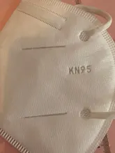 Mascarilla KN95 FFP2 con filtración, máscara facial transpirable, antiniebla, antipolvo, 50 Uds.