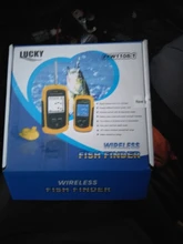 Suerte FFCW1108-1 y FFW1108-1 portátil eco Sónar sonda de profundidad río océano inalámbrico buscador de peces
