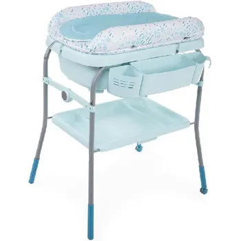 

Changing table with Bath Chicco cuddle & bubble comfort (dusty green)