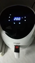 MIUI 4.6L Electric Air Fryer Oven MI-CYCLONE 360°Baking LED Touchscreen Deep Fryer without