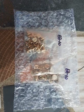 Tornillos de fijación de latón sólido para álbum de fotos, remaches de clavos para álbum de fotos, postes artesanales de cuero, cinturón, BILLETERA, tapa plana de 8mm, 10 Uds.