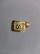 Colgante con letras iniciales para mujer y hombre, A-Z con 26 dijes, Color oro rosa y plata, joyería con letras de amor, solo para regalo, GPM05