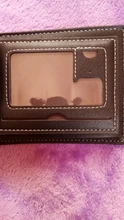 Cartera pequeña con varias tarjetas para hombre, monedero pequeño de piel sintética con tres pliegues, estilo Casual, a la moda, para jóvenes, 2021