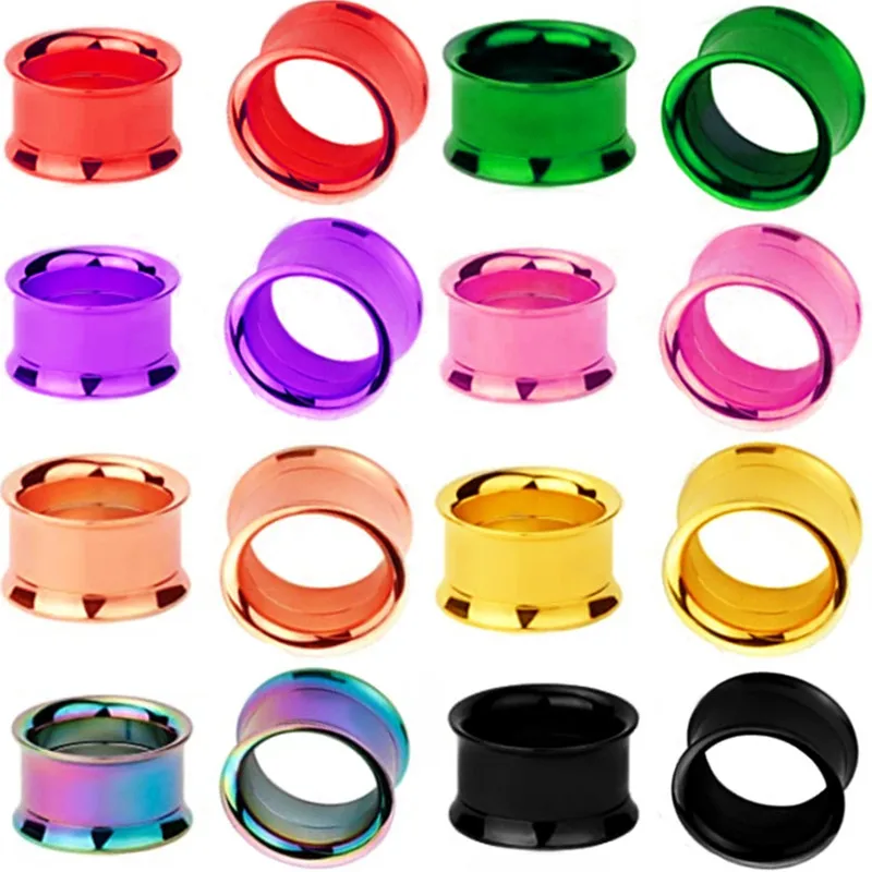 Piercing Jewelry Body Piercing Jewelry Body Jewelry Ear Piercing Jewelry Body Piercing Earrings 1pair Stainless Steel Tunnel Plug 2-30mm Double Flared Ear Stretchers Plugs And Tunnels Flesh Reamer Ear Gauge Plug Expander