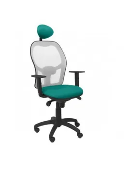 

CHAIR WITH MESH BACK IN GRAY BALI LIGHT GREEN WITH HEADBOARD