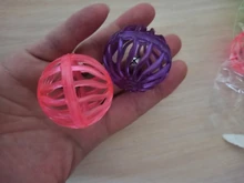 5pcs/Set Funny Cat Ball Toy Hollow Training Cat Interactive Toy Cat Bell Toy For Kitten