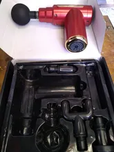 IKeRiShair-pistola de masaje de percusión de tejido profundo, masajeador muscular para alivio del dolor, pistola de Fascia, masajeador corporal eléctrico