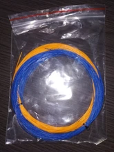 Cuerda de raqueta de bádminton, 0,70mm, 1 unidad, envío gratis