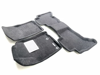 

Textile 3D mats euromat3d luxe in the salon for Toyota Land Cruiser Prado 150 (2014-) with a metal sub-spot
