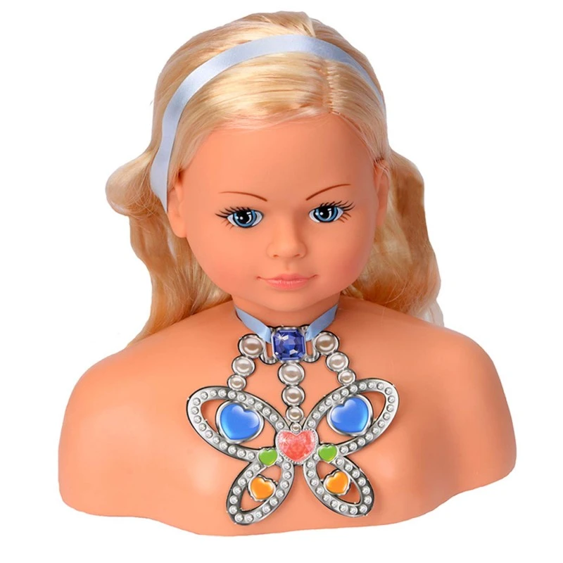 BUSTO PRINCESS Busto de muñeca para peinar y maquillar de 24 cm Diseño  moderno y atractivo Accesorios de peinado y maquillajeMuñecas   AliExpress