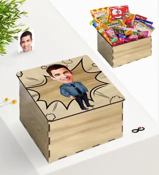 

Tailor-made In Wooden Box Bay Polis Caricature Of Nostalgic Lezzetler Gift Seti-3