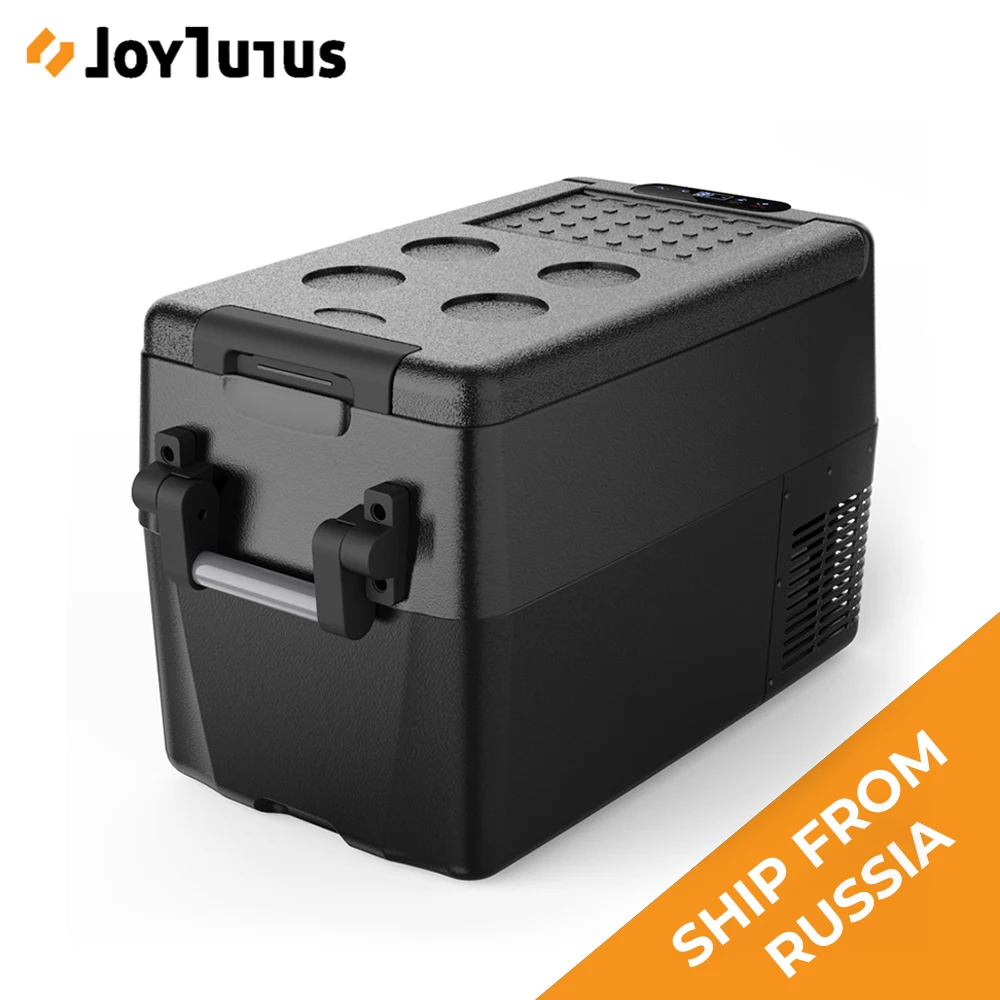 ^*Best Offers 32L Car Fridge Auto Compressor Freezer 45 w 12V-24V For Car RV Vehicle Home Use Picnic Camping Refrigerator Car Portable Cooler