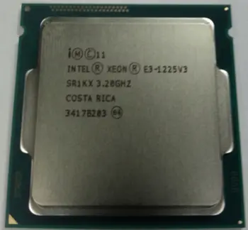 

XEON E3-1225V3 3.20GHZ 4-Core 8MB SmartCache E3-1225 V3 E3 1225 V3 HD Graphics P4600 DDR3 and DDR3L 1333/1600 FCLGA1150 TDP 84W