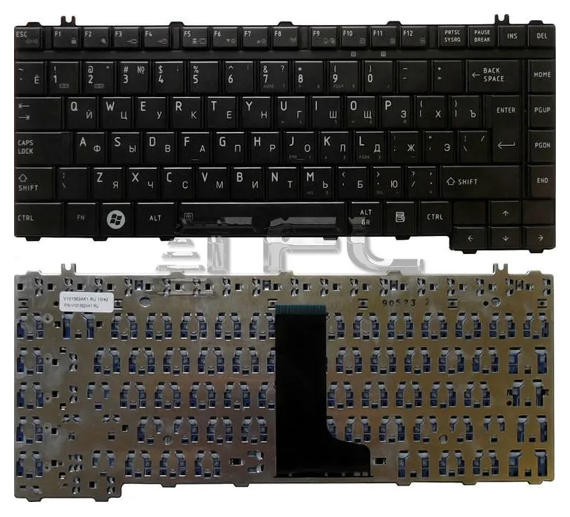 Clavier Pour Ordinateur Portable Toshiba Satellite A200 A300 M300 L300 M500 M505 Brillant Noir Nucfoiwa3