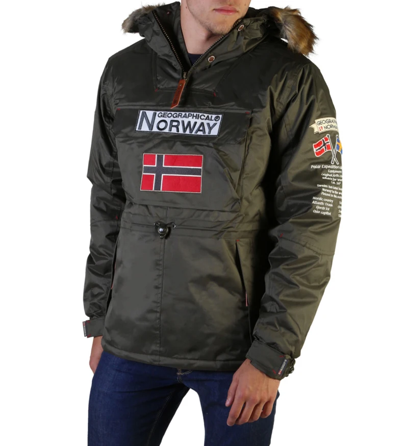 green Geographical Norway-Barman_man - Color: green