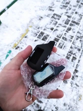 Llavero para mando a distancia B9 LCD, arranque de motor para vehículo ruso, alarma de seguridad de coche, sistema Twage Starline B9, llavero Fob KGB FX-7 FX7