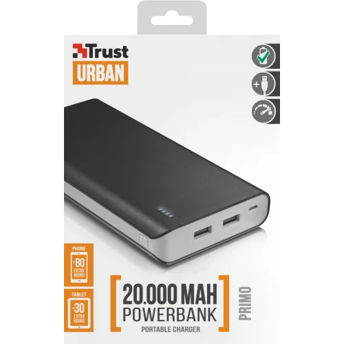 Powerbank 21795 Trust PRIMO 20000mAh