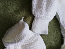 Suéter de punto de manga larga para mujer, calentadores de cuello alto, suéter con estilo informal, 2021