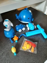 Lindo globo propulsado globo de coche lanzador juguete de experimentos de ciencia educativo y divertido juguete educativo para la Educación de la primera infancia para niños