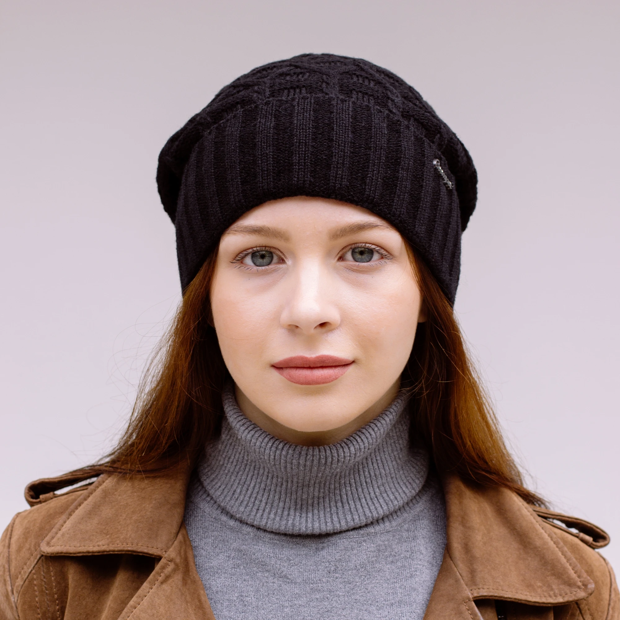 Теплая шапка с флисом &quotДана 2&quot женская | Аксессуары для одежды