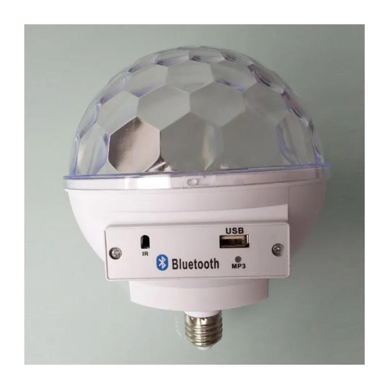 Музыкальный диско лампочка Е27 almagic (Bluetooth)|Сверкающие товары для вечеринки| |
