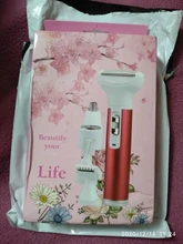 Depiladora 5 en 1 para mujer, afeitadora femenina para depilación, depiladora facial, Bikini, depilatorio P40
