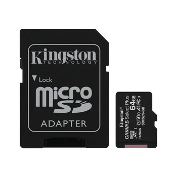 

Game Memory card Kingston Technology Canvas Select Plus, 64 GB MicroSDXC Class 10 UHS-I, 100 MB/s, 85 MB/s Kingston Canv