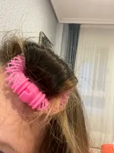 Peluquería magia rizador de pelo rizos en espiral de Donuts Curl Herramienta de Peinado accesorios para el cabello hágalo usted mismo 8 Uds 7cm * 6 cm