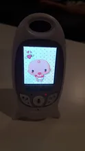 VB601 Video Monitor de bebé inalámbrico 2,0 LCD Babysitter 2 vías hablar visión nocturna temperatura seguridad Nanny Cámara 8 canciones de cuna