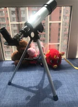 Telescopio astronómico profesional HD, Monocular potente de 20000m, gran objetivo, reloj BAK4, búsqueda de espacio, Luna para niños, regalos