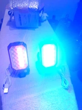 Portable LED Flashlight Power-Display Magnet-Design Camping Lantern Waterproof COB 