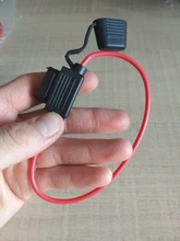 Fuse-Holders Power-Socket Inline Waterproof Blade-Type Small with 10A Auto-Car-Replacement