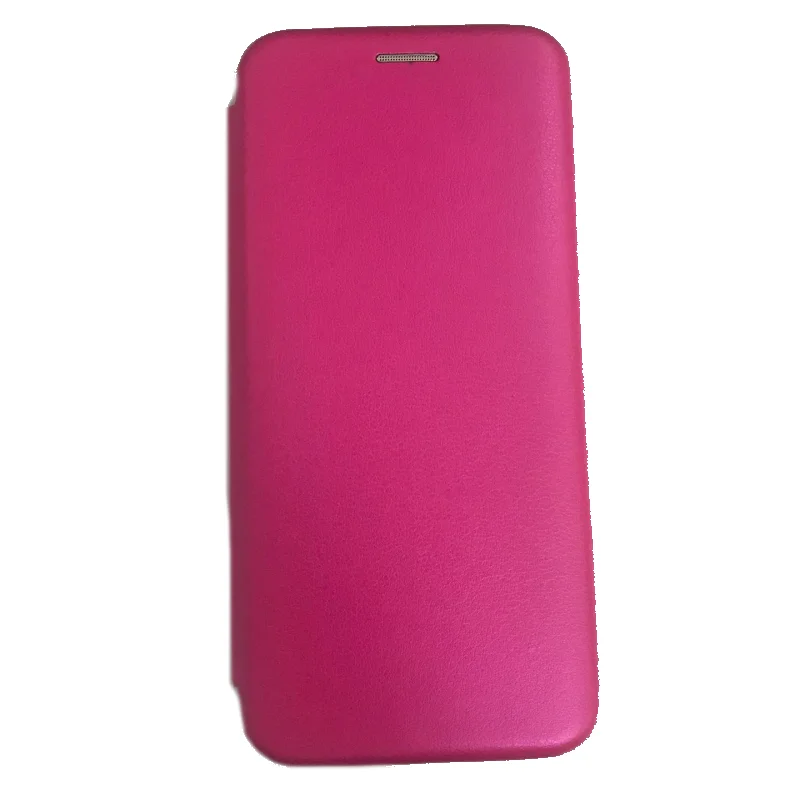 Чехол-книжка для samsung S8 S9 S10 A10 A20 A30 A40 A50 A60 J2 S10 S10E S10 Plus Note 10 Pro Книга чехол с магнитом высокое качество визитная карточка - Цвет: Розовый