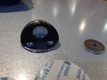 Door-Stopper Non-Punching-Sticker Rubber Stainless-Steel Magnetic NAIERDI Hidden Floor-Mounted